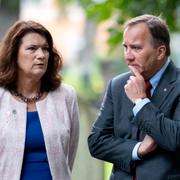 Ann Linde (S)/Stefan Löfven (S).