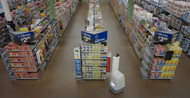 Walmart har tidigare testat inskanningsrobotar, men slopade projektet. HANDOUT / REUTERS