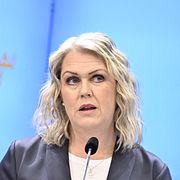 S gruppledare Lena Hallengren.