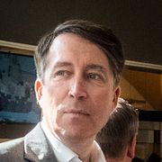 Arkivbild: Richard Jomshof i riksdagen den 24 april 2025.