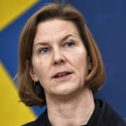 Jämställdhetsminister Nina Larsson.