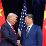 USA:s Trump och Kinas ledare Xi.