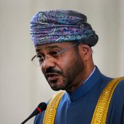 Omans utrikesminister Badr Albusaidi.