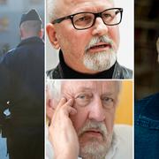 Poliser i yttre tjänst. Peter Springare, Leif GW Persson, Jan Guillou.