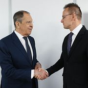 Lavrov och Szijjártó.