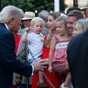 Trump under den årliga kongresspicknicken häromdagen.
