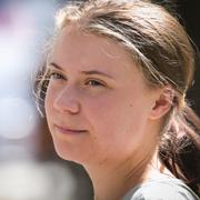 Greta Thunberg.