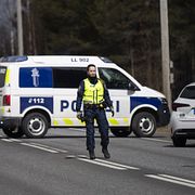 Arkivbild på finsk polis.