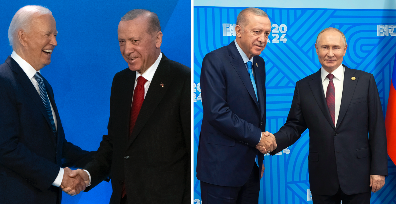 Erdogan wants his fingers in both jars