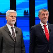 Petr Pavel och Andrej Babis.