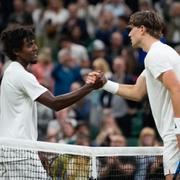 Elias Ymer  och Jack Draper.