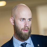Civilförsvarsminister Carl-Oscar Bohlin.