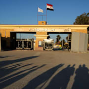 Gränsen i Rafah, arkivbild. 