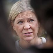 Socialdemokraternas partiledare Magdalena Andersson.