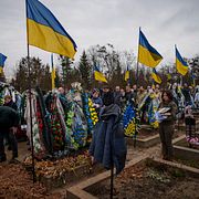 Ukrainare hedrar dödade soldater 2024.