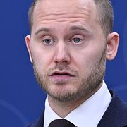 Henrik Vinge (SD), ordförande i justitieutskottet, tidigare i december. 