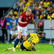 Erling Braut Haaland och Alexander Milosevic/Janne Andersson.