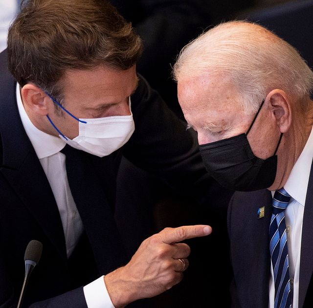 Biden och Macron ska tala ut: ”Vi vill ha en förklaring”