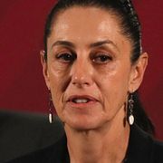 Poliser i Colombia. Bogotás borgmästare Claudia López