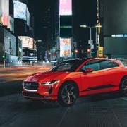Jaguar I-PACE har en räckvidd på upp till 470 kilometer.