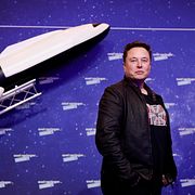 Musk är grundare av både Space X och Tesla. Arkivbild.