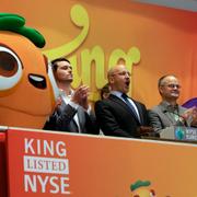 Arkivbild: King gjorde debut på New York-börsen i mars 2014. 