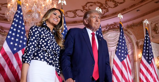 Melania Trump och Donald Trump Andrew Harnik / AP