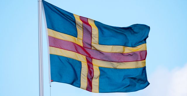 Ålands flagga/Arkivild Pär Fredin/TT