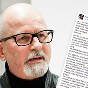 Peter Springare har skrivit ett inlägg på Facebook om gruppen ”Stå upp för Peter Springare.”