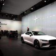 Hybridbilen Polestar 1 tillverkas i Chengdu i Kina. Arkivbild från 2020.