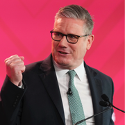 Arkivbild på Keir Starmer under ett möte i London i juli.