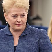 Litauens president Dalia Grybauskaite.