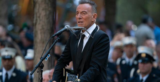 Bruce Springsteen John Minchillo / TT NYHETSBYRÅN
