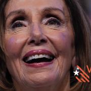 Nancy Pelosi under demokraternas konvent i Chicago i somras.