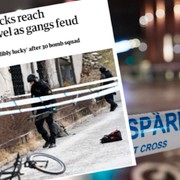 Explosionerna i Malmö har uppmärksammats av The Guardian.