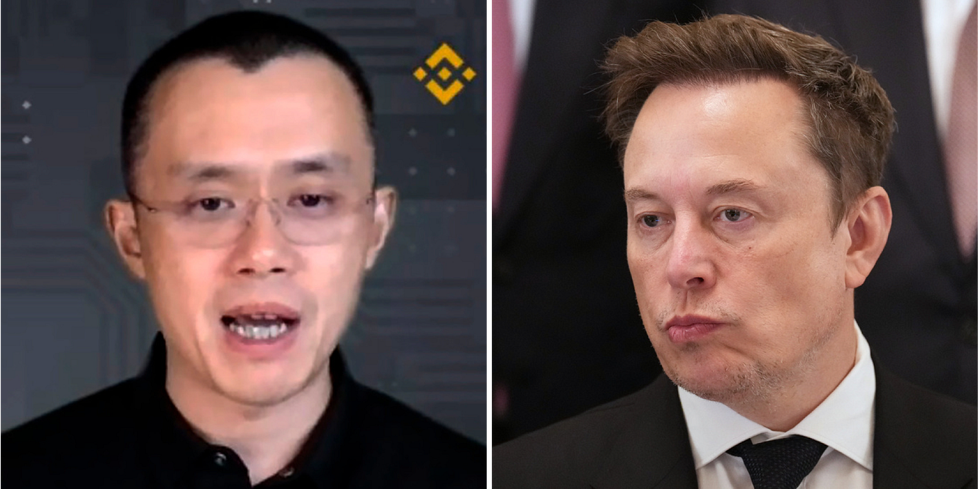 Changpeng Zhao/Elon Musk.
