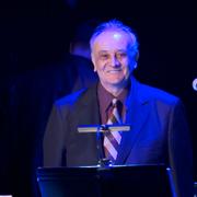 Angelo Badalamenti performs at the David Lynch Foundation Music Celebration at the Theatre at Ace Hotel on Wednesday, April 1, 2015, in Los Angeles. (Photo by Chris Pizzello/Invision/AP)