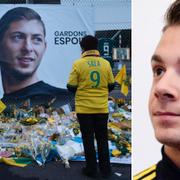 Minnesplats för Emiliano Sala / Alexander Kacaniklic. 