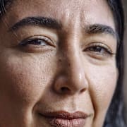 Lawen Redar i samband med att Socialdemokraternas presenterade  "En ny riktning för Sverige" på Runö kursgård i Åkersberga 2024. 