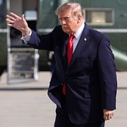 President Donald Trump NYJE382