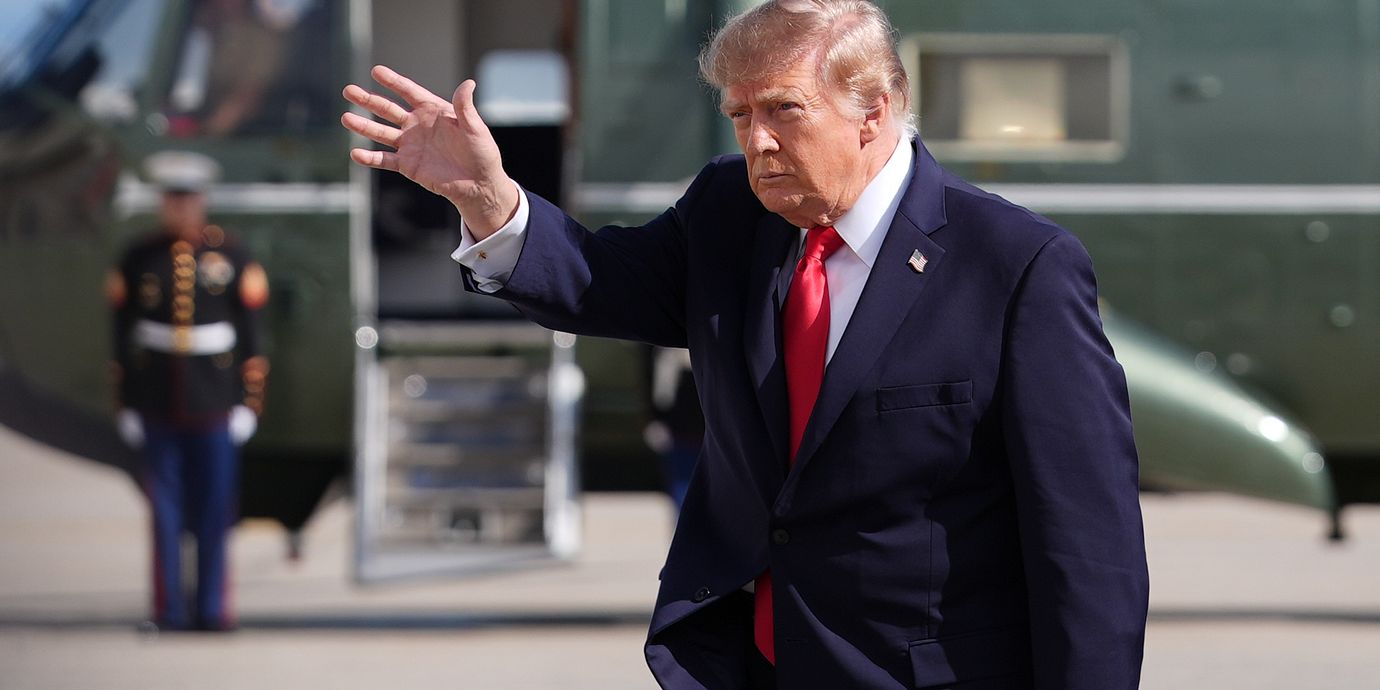 President Donald Trump NYJE382