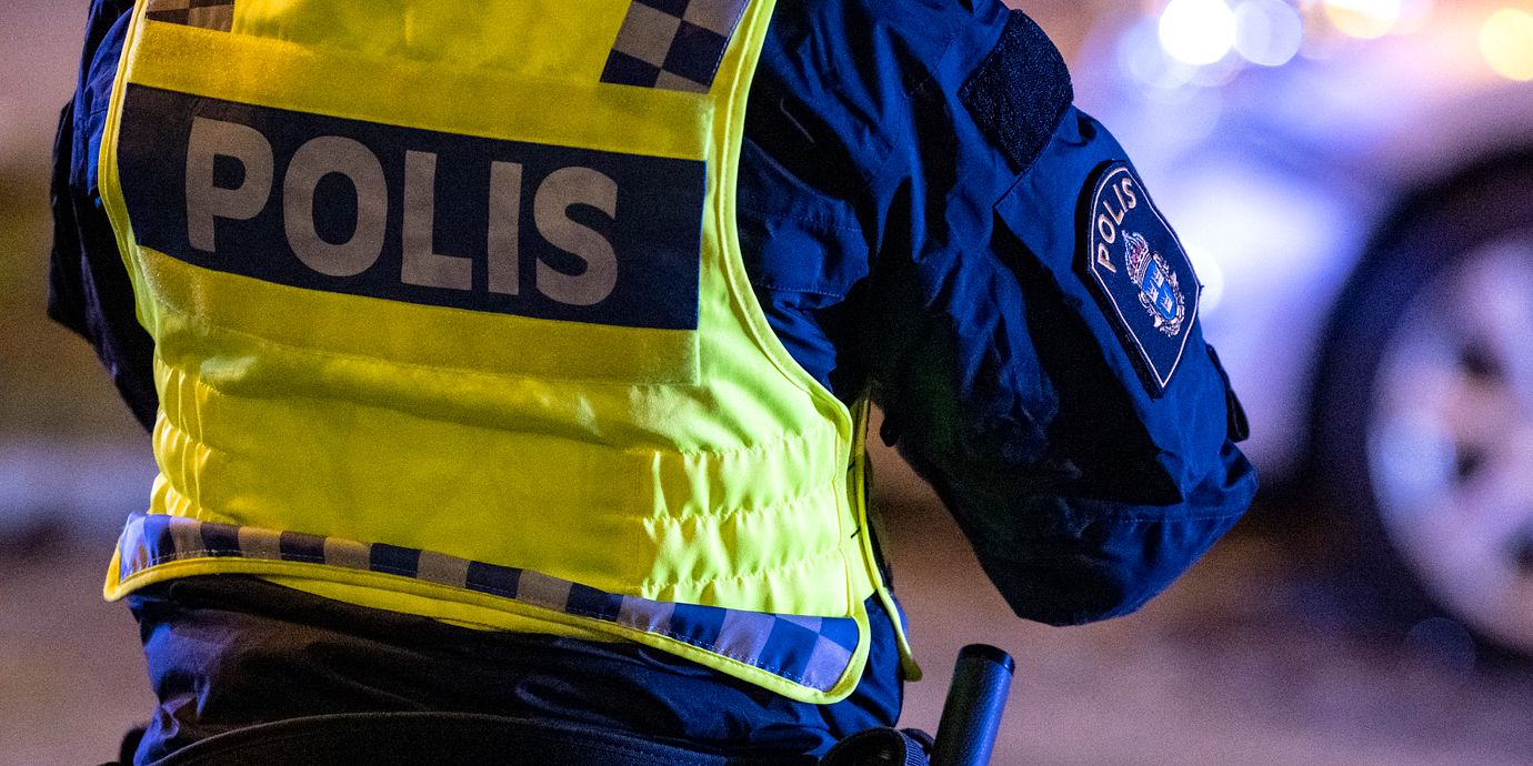 Arkivbild av en polis.