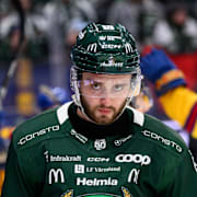 Färjestads Radim Zohorna deppar.