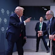 Donald Trump i Davos.