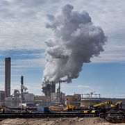 SSAB vid Svartöstaden i Luleå.