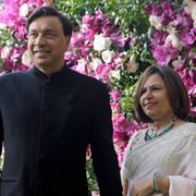 Arkivbild: Arcelor Mittals koncernchef Lakshmi Mittal och frun Usha Mittal. 