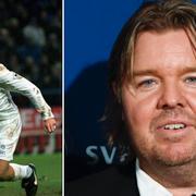 Tomas Brolin i Leeds-tröjan/på idrottsgalan förra året.