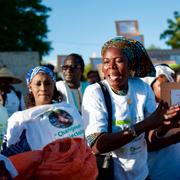 Klimatprotest i Senegal, 2023. 