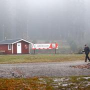 Motionsområdet runt Mulleberget i Ulricehamn, där en kvinna hittats död.