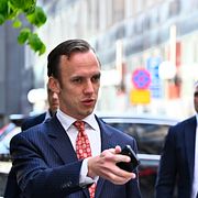 Jimmie Åkesson (SD) och Oskar Cavalli-Björkman (SD).